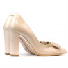 Scarpe eleganti donna 1262 vernice avorio