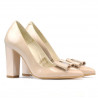 Scarpe eleganti donna 1262 vernice avorio