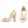 Scarpe eleganti donna 1262 vernice avorio