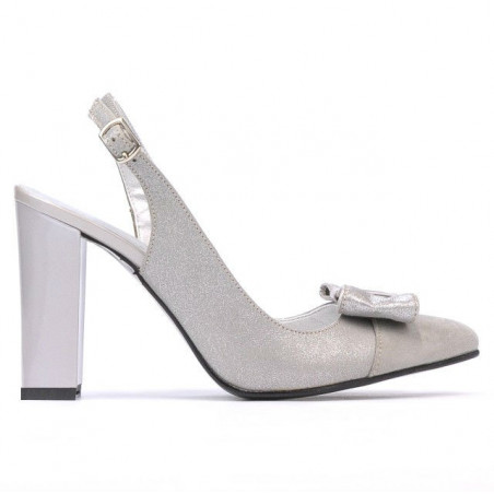 Sandali donna 1267 grigio antilope combinato