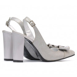 Sandali donna 1267 grigio antilope combinato