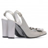 Sandali donna 1267 grigio antilope combinato