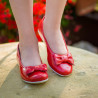 Ballerine donna 638 rosso lifestyle