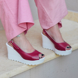 Sandali donna 5026 ciclamino lifestyle