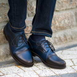 Scarpe eleganti adolescenti 396 a indaco