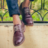Scarpe casual uomo 873 bordeaux