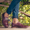 Scarpe casual uomo 873 bordeaux