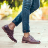 Scarpe casual uomo 873 bordeaux