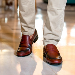 Scarpe casual / eleganti uomo 875 in cognac