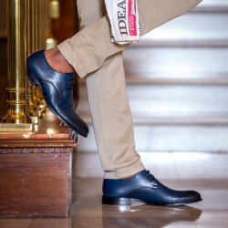 Scarpe eleganti uomo 878 a indaco lifestyle