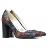 Scarpe eleganti donna 1261 nero pastello