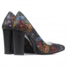 Scarpe eleganti donna 1261 nero pastello