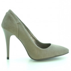 Scarpe eleganti da donna 1230 camoscio capuccino