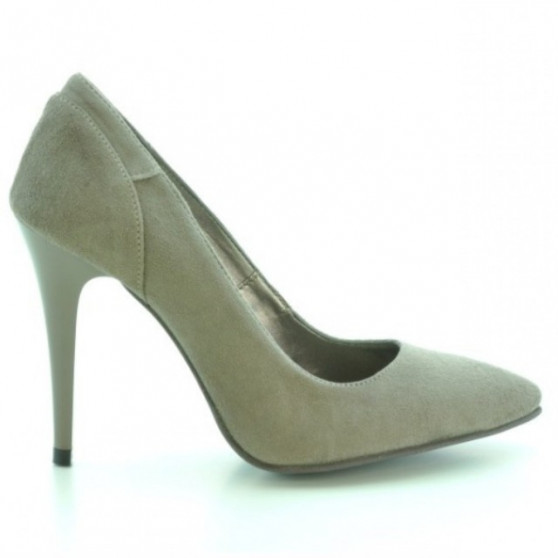 Scarpe eleganti da donna 1230 camoscio capuccino