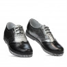 Scarpe casual donna 693 nero combinato