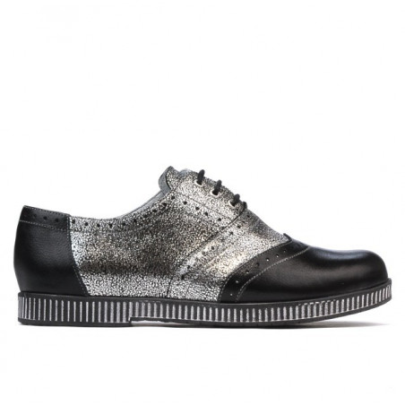 Scarpe casual donna 693 nero combinato