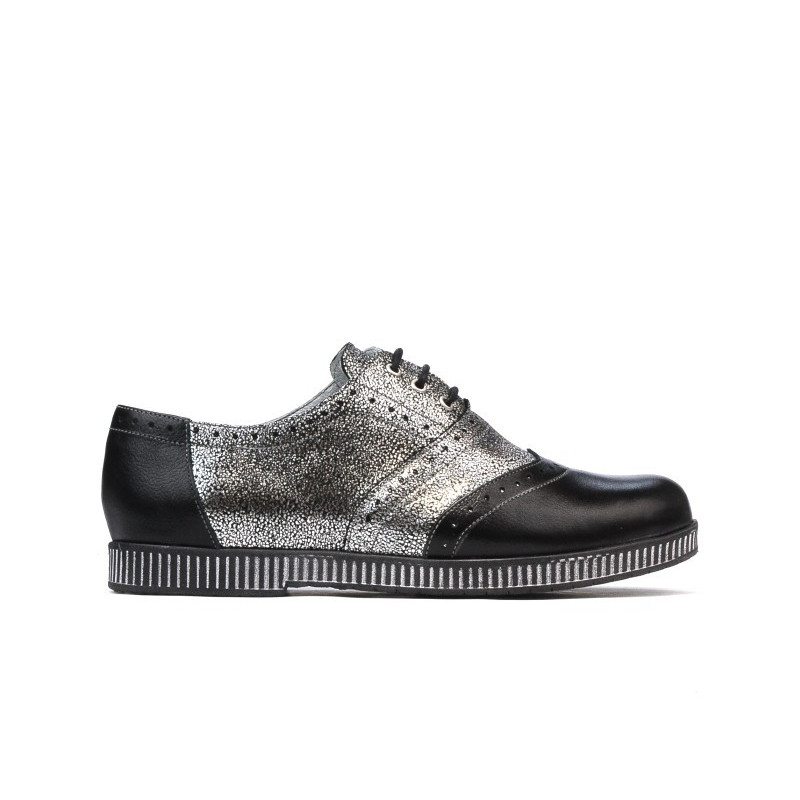 Scarpe casual donna 693 nero combinato