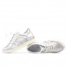Sneakers donna 694 bianco madreperla combinato