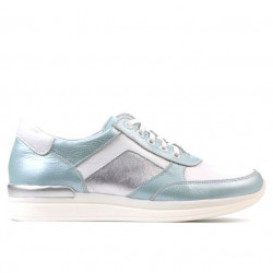 Scarpe sportive donna 694 turchese perla combinato