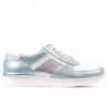 Scarpe sportive donna 694 turchese perla combinato