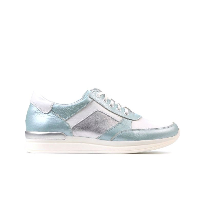 Scarpe sportive donna 694 turchese perla combinato
