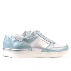 Scarpe sportive donna 694 turchese perla combinato
