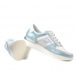 Scarpe sportive donna 694 turchese perla combinato