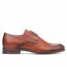 Scarpe eleganti adolescenti 371 a cognac