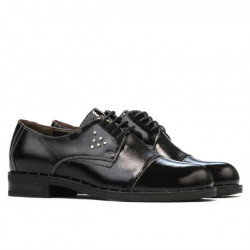 Scarpe casual donna 696 vernice nera