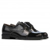 Scarpe casual donna 696 vernice nera
