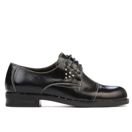 Scarpe casual donna 696 vernice nera