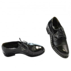 Scarpe casual donna 696 vernice nera