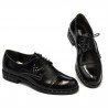Scarpe casual donna 696 vernice nera