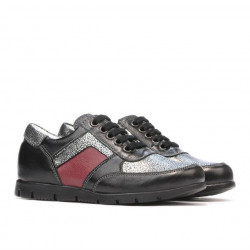 Scarpe per bambini 164 nero combinato