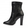 Stivali donna 1146 nero+cocco nero