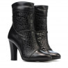 Stivali donna 1146 nero+cocco nero