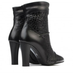 Stivali donna 1146 nero+cocco nero