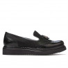 Scarpe casual donna 659 vernice nera combinata