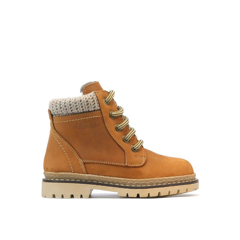 Stivaletti bambini piccoli 29-2c tuxon marrone