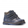 Stivaletti bambini piccoli 37-1c indaco+rame