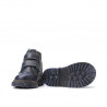 Stivaletti bambini piccoli 37-1c indaco+rame