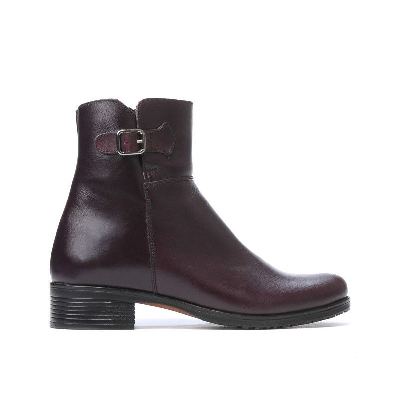 Stivaletti donna 3284 bordeaux