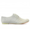 Scarpe casual da donna 186 velour grigio chiaro