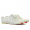 Scarpe casual da donna 186 velour grigio chiaro