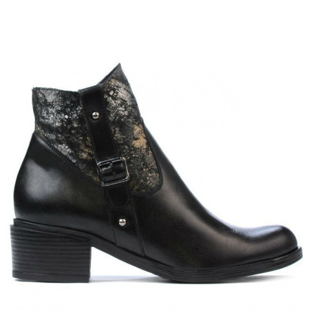 Stivaletti donna 3319 nero pastello