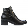 Stivaletti donna 3319 nero pastello