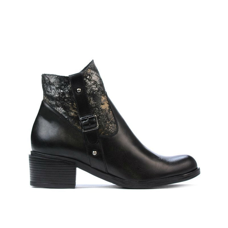 Stivaletti donna 3319 nero pastello