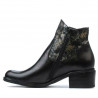 Stivaletti donna 3319 nero pastello