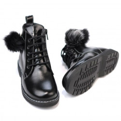 Stivaletti bambini 3010 vernice nera