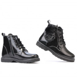 Stivaletti bambini 3010 vernice nera